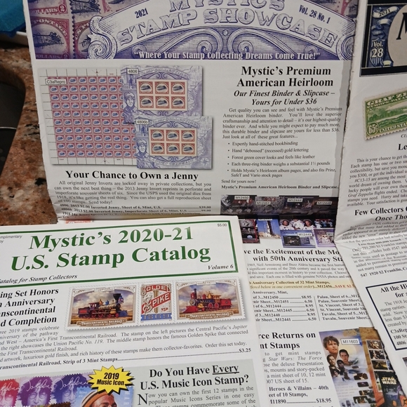 Mystic Stamp Co. 4pc 2020-2021 U.S. Stamp Catalogs Lot - Picture 3 of 5